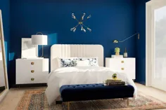 5 بهترین ایده اتاق خواب آبی از Modsy Stylists |  وبلاگ Modsy