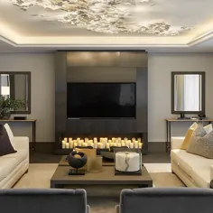 BradyWilliams Residential در اینستاگرام: "اتاق پذیرایی یکی از پروژه های اخیر Mayfair ما که یک پالت تیره تر و نور کم را برای یک روحیه محیطی جذاب ترکیب می کند ..."