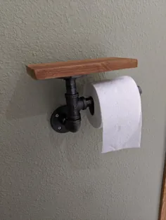 نگهدارنده کاغذ توالت لوله صنعتی روستیک |  اتسی