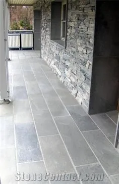 کاشی کف تخته سنگ خاکستری از نروژ - StoneContact.com