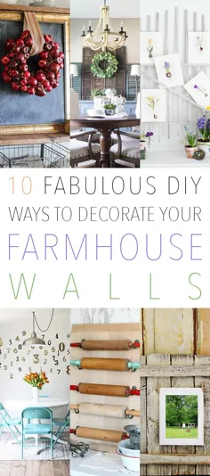 10 روش خارق العاده DIY برای تزئین دیوارهای خانه خود - بازار کلبه