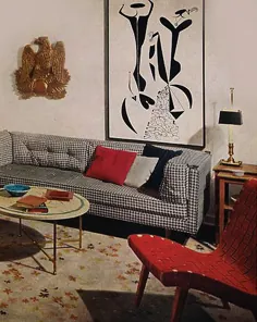 نگاهی به طراحی داخلی سال 1950