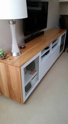 چوبی که دوست دارید نمای جدید تلویزیون IKEA BESTÅ خود را جلوه دهید؟  - هکرهای IKEA