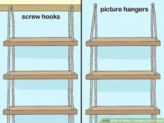 نحوه ساخت قفسه طناب آویز
