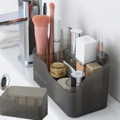 جعبه ذخیره سازی لوازم آرایشی و بهداشتی سازمان دهنده حمام جواهرات را تشکیل می دهد |  اتسی