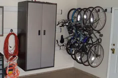 سازماندهی و ذخیره دوچرخه برای دیوارها و سقف ها