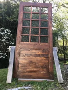 صفحه نمایش سفارشی Vintage Door Storm Door Door Unique Door |  اتسی