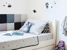 بالش تابلو مخصوص کودکان ، سر تختخواب نرم ، تابلو فرش سفارشی کامل ، Kinderzimmer ، Lit Montessori ، Hang