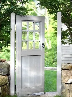 10 ایده برتر DIY Garden Gates