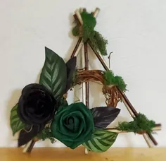 تاج گل کوچک Slytherin Deathly Hallows |  اتسی