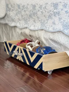 کشوی زیر تخت upcycle