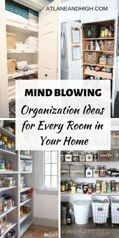 ایده های سازمان دهنده ذهن ساز برای هر اتاق در خانه شما
