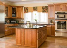 11 رنگ افسانه ای ترین رنگ آشپزخانه با ترکیب های کابین بلوطی که باید بدانید
