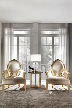 صندلی گاه به گاه اثاثه یا لوازم داخلی برگ طلای ایتالیا - جولیت داخلی