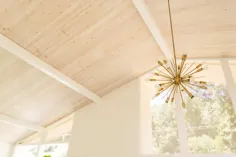 سقف روکش دار DIY (نحوه پوشاندن سقف ذرت بو داده) - یک آشفتگی زیبا