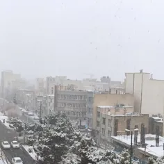 هوای برفی تهران