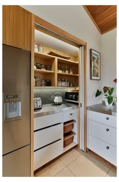طراحی کمد شربت خانه آشپزخانه کوچک