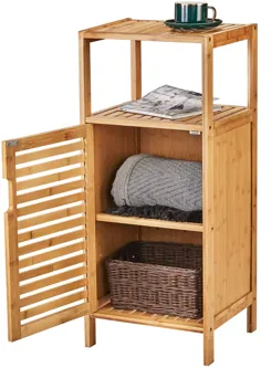 کابینت کف حمام VIAGDO ، واحد چوبی نگهدارنده چوبی با درب و قفسه تنها ، کمد آشپزخانه ایستاده رایگان ، میز کناری مبل کنسول برای اتاق نشیمن / راهرو / اتاق خواب / آشپزخانه