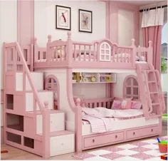 Tempat Tidur Tingkat Anak Kembar Perempuan Minimalis Bunkbed.  مبلمان Jepara Klasik |  Perabot Mebel Ukir Minimalis