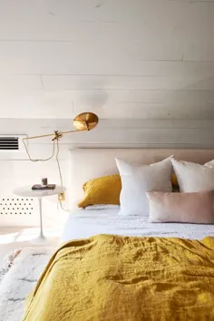 این 10 ایده اتاق خواب زرد با نشاط روشن |  Hunker