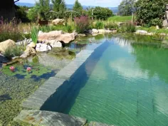 La piscine biologique - یک راه حل سازگار با محیط زیست برای باغ شما - Archzine.fr