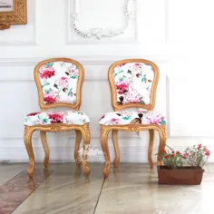 صندلی توسط لوئیس پانزدهم ، صندلی کناری کوچک و بدون بازو