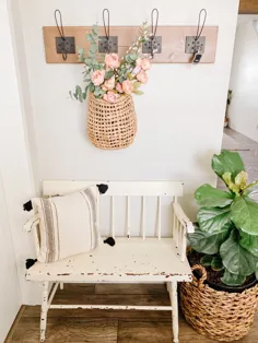 چگونه یک قفسه کت DIY ساده بسازیم - Mamahood را با گل و بلبل بالا ببرید