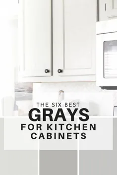شش رنگ برتر برای کابینت آشپزخانه خاکستری