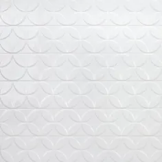 کاشی دیواری کاویاو دکو سفید 4 اینچ x 24 اینچ x 10 میلی متر کاشی دیواری مترو سرامیکی جلا (8 قطعه / فوت / جعبه 5.16 متر مربع) -EXT3RD101309 - انبار خانه