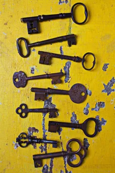 کلیدهای اسکلت قدیمی توسط گری گی