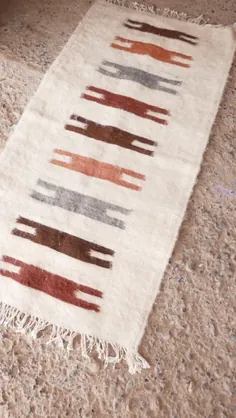 فرش گلیم مراکشی - گرافیکی