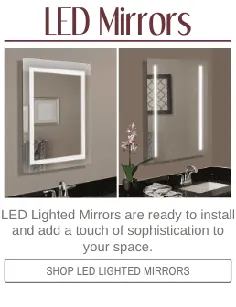 آینه های روشن LED |  قاب آینه من®