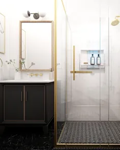 بهترین 7 نکته در زمینه طراحی برای نوسازی حمام کوچک - FRANCES SHANNON