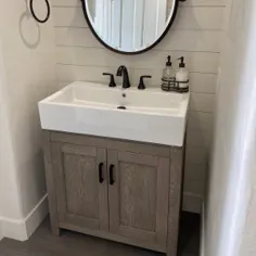 Farmhouse Modern 31.5 "Single Sink Vanity