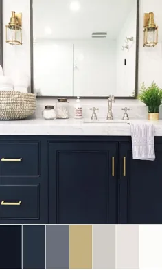 111 بهترین طرح رنگ حمام در جهان برای خانه شما |  زیبایی خانگی - ایده های الهام بخش برای خانه شما.