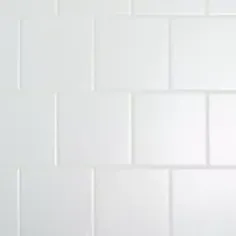 کاشی دیواری سرامیک Daltile Restore Bright White 6 اینچ x 6 اینچ
