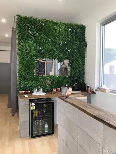 دیوار گیاهان مصنوعی برای منظره آشپزخانه sunwing industrial co.، ltd.  لوازم آشپزخانه و منسوجات پلاستیکی سبز |  احترام گذاشتن