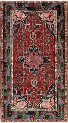قرمز 5 '3 9 9' 6 Songhor فرش ایرانی