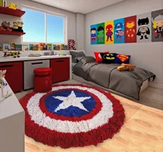 22 ایده اتاق خواب Superhero دیدنی و جذاب برای کودکان