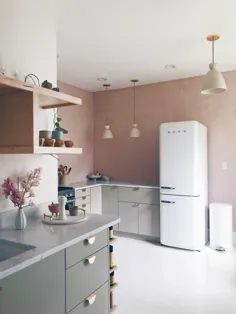 این Blogger's IKEA Makeover Kitchen سازگار با بودجه * و * فانتزی است