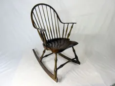 صندلی های گهواره ای - Luke A Barnett Chairmaker |  صندلی های ویندزور آمریکایی و صندلی های گهواره ای