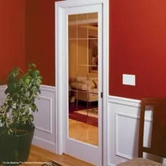 Feather River Doors 28 in x x 80 in. 15 Lite Illusions Woodgrain Unfinished Pine Door Interior Slab-EN15012468G605 - انبار خانه