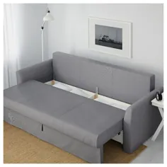 مبل خوابیده HOLMSUND ، خاکستری متوسط ​​Nordvalla - IKEA