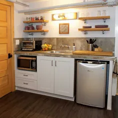 9 ایده طراحی الهام بخش برای استفاده بیشتر از چیدمان آشپزخانه کوچک