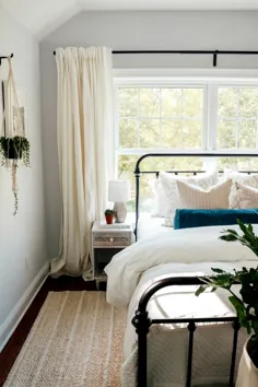 نکات ایده آل برای تختخواب و نرده های صفحه پرده - آرایش اتاق خواب - با گریس تودرتو