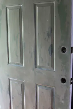 چگونه می توان یک درب جلو را بدون حذف آن نقاشی کرد
