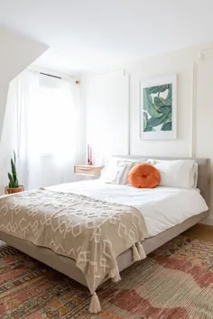 ساخت اتاق خواب فوق العاده BOHO |  قالب گیری دیوار با الهام از پاریس!