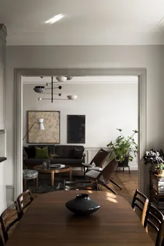 home خانه اشرافی سوئدی: آپارتمان استکهلم با فضای داخلی پیچیده ◾ عکس ◾ ایده ها ◾ طراحی