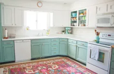 کابینت های آشپزخانه نقاشی شده با گچ دو سال بعد |  صفحه اصلی خیابان هلند
