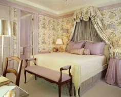 نحوه استفاده از مواد رنگی هنگام تزئین اتاق خواب